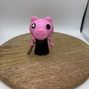 PhatMojo Piggy Minifigure Series 1-Pink Piggy w/Bat 3" Figure -Prewon